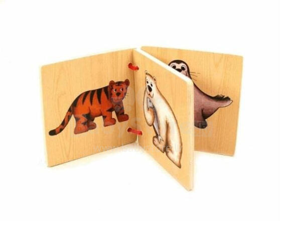 Wooden small book7935