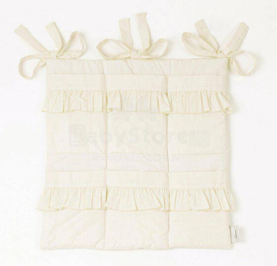 Organizer for the bed - P02-0672  - FLOUNCE - ECRU