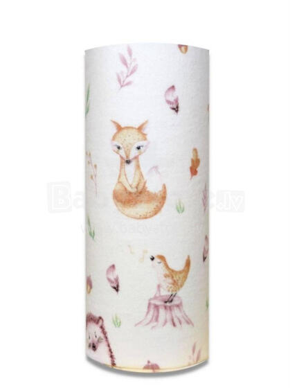 Autiņš - 24823 - FLANEĻA DRUKA - EGA - PTASZEK UN PIŪRKS - izmērs 70x80 cm