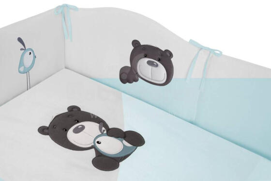 Bedding set - 5 parts - 120/90/180 - LILO&LO- P02-0676 - TURKUS