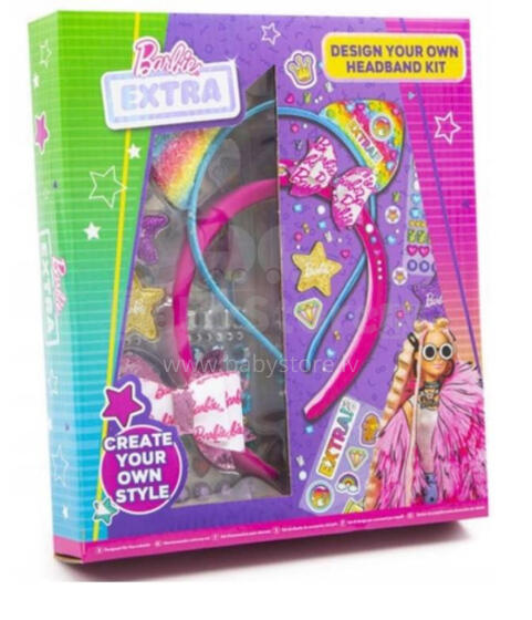 - BARBIE - izveido savu galvas lentes komplektu