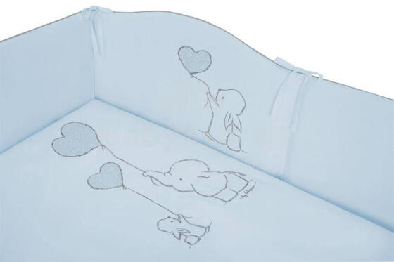 Bedding set - 6 parts - 120/90/180 - AMIGO - P02-0472 - BLUE