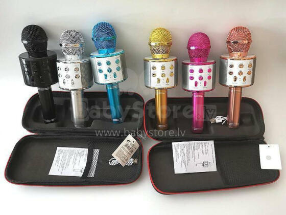Karaoke mikrofoni - 533554 - ar skaļruni un USB