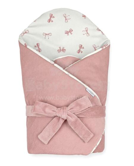 MY TREE Baby Wrap 75x75 Powdered Bows CP9