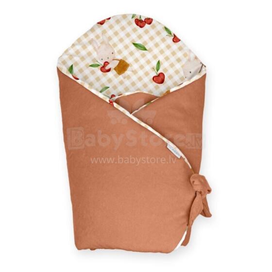 ALBERO MIO Baby Swaddle CP5 Cherry Fun