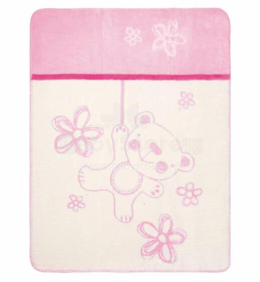 Segas - TB0201 - TEDDY - izmērs 75x100 - ROZĀ