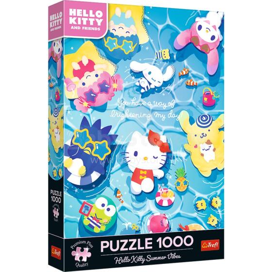 Puzzle - 1000 Premium Plus - Hello Kitty Summer Relaxation Trefl 12067
