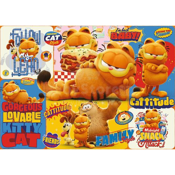 Puzzle - 1000 - Garfield's Adventures - Garfield Trefl 10935