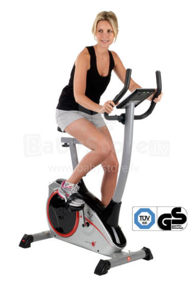 CHRISTOPEIT SPORT velotrenažieris AL2 ergo silver, TouchScreen, 9kg/ 150kg