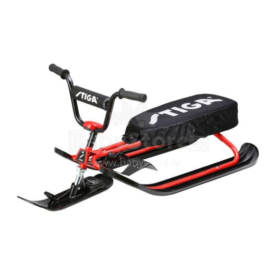 Картинг SNOWRACER CURVE SX PRO Красный, с мягким чехлом на сиденье