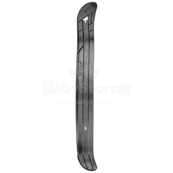 Left Side Bed (Curve King Size), black