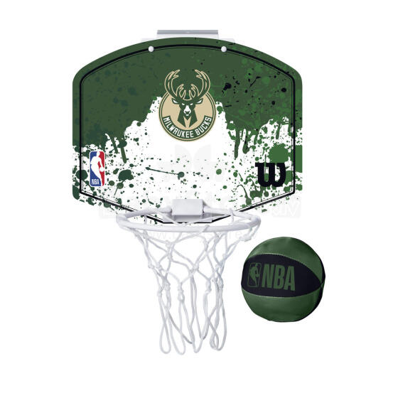 NBA MINI-HOOP Basketball Set MIL BUCKS