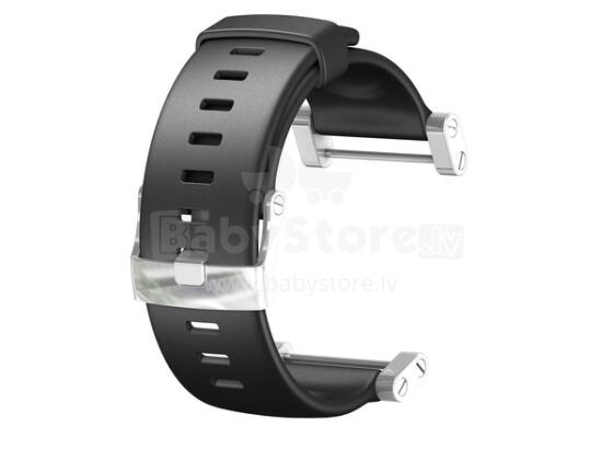 SUUNTO CORE FLAT BLACK SILICONE STRAP 