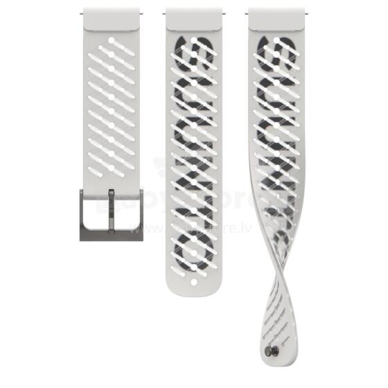 22 ATH5 SILICONE STRAP PEARL WHITE S+M