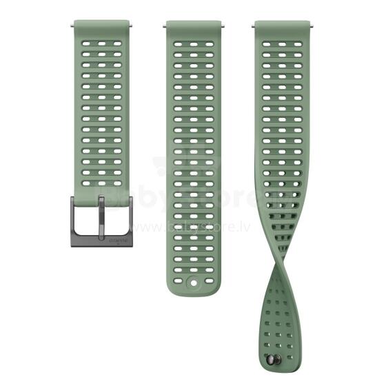 22 ATH9 SILICONE STRAP SAGE GREEN S+M 