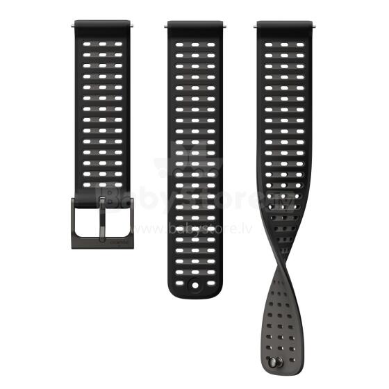 22 ATH9 SILICONE STRAP BLACK S+M