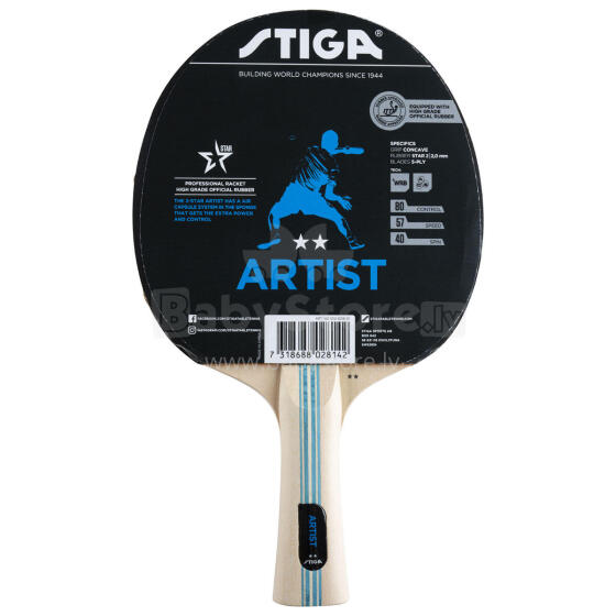 Artist WRB 2* (concave) galda tenisa rakete