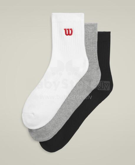 U QUARTER TOP SOCK 3PK / MULTICOLOUR