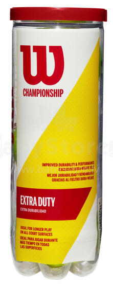 ТЕННИСНЫЕ МЯЧИ WILSON CHAMPIONSHIP (ТРУБКИ ПО 3 МЯЧА)