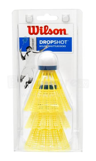 WILSON DROPSHOT YELLOW shuttlecocks