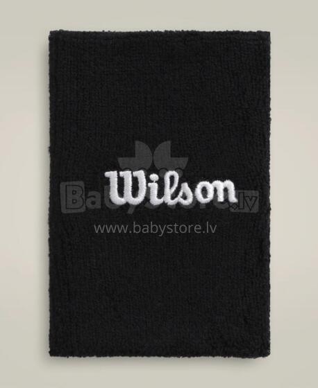 WILSON PLUSH FROTTÉ WRISTBAND Black