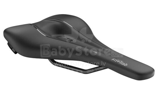 SQB-Saddle 612 ERGOWAVE 2.1, 12cm, 900 black