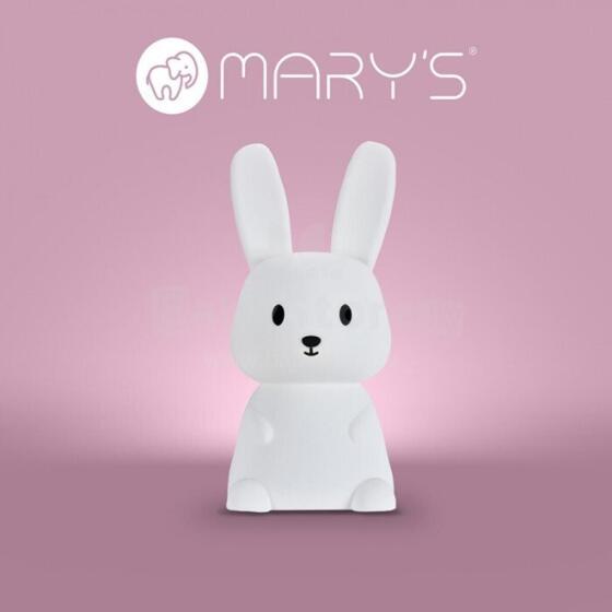 MARY'S LED Ночник - Белый Кролик