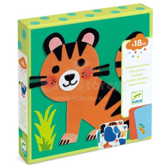 Felt collages - Soft Animals