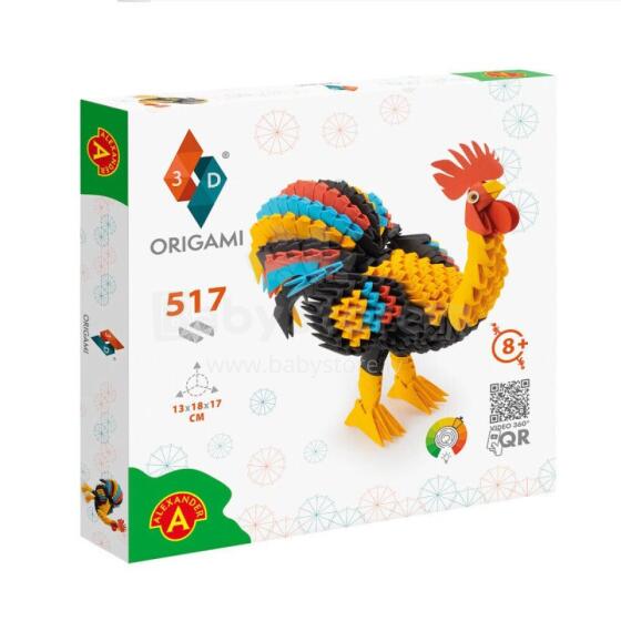 Alexander Origami 3D Art.283345 Origami 3D - Rooster