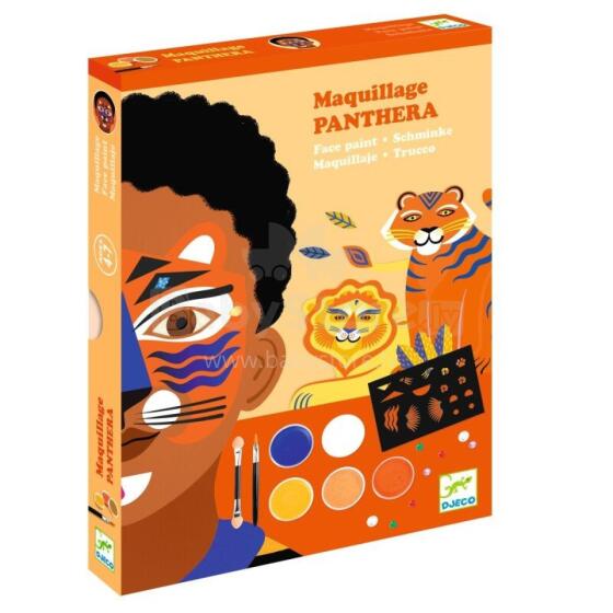Sejas krāsu komplekts - Pantera