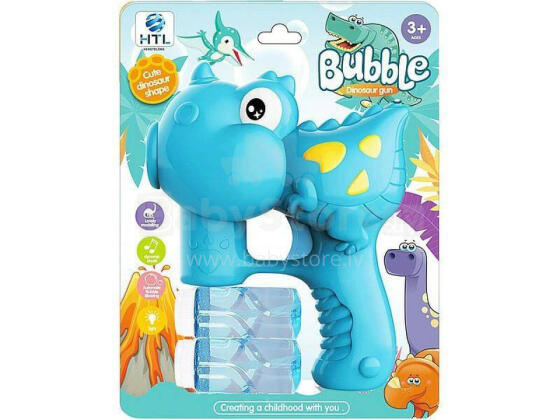 BAŃKI MYDLANE PISTOLET DINO