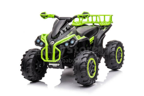 Battery Car - 12 V - GTS 1199 -remote control -  QUAD - GREEN