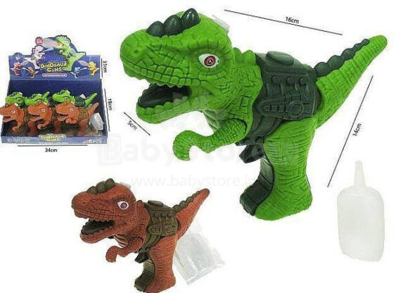 PISTOLET DINOZAUR .ŚW.DŹW.PARA