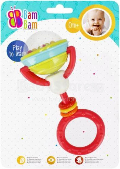 Rattle - 521372 - LOLLIPOP