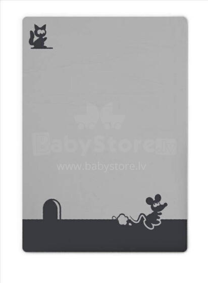 Blanket -  TB0332 - MIKY - size 75x100 - GRAPHITE