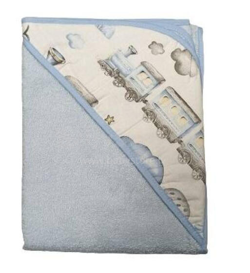 Bathing cover - 417 - TERRY - FROTTE - size 100x100 - BLUE