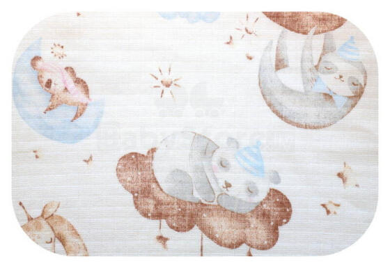 Подгузник - 25721 - TETRA PRINT - EGA - СПЯЩИЕ ЖИВОТНЫЕ - размер 70x80 см