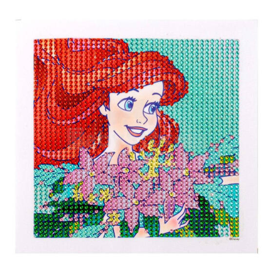DIAMANTU MOZAĪKA - 12875 - DISNEJA PRINCESES - ARIĒLA