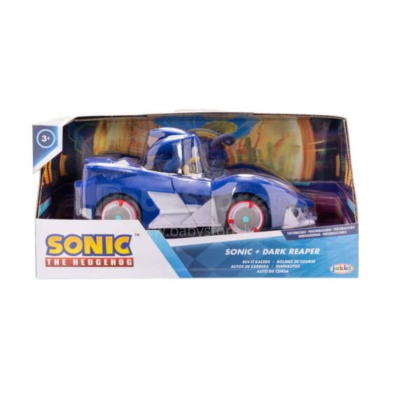 SONIC фигурка 6,5 см и заводная машинка