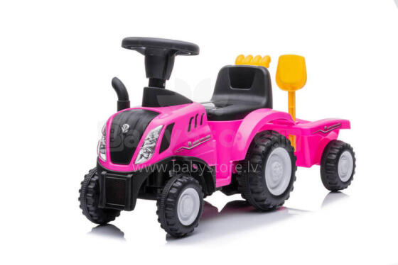 Braucamā mašīna- 658T - TRAKTORS ar PIEKABI - NEW HOLLAND - ROŽU KRĀSĀ