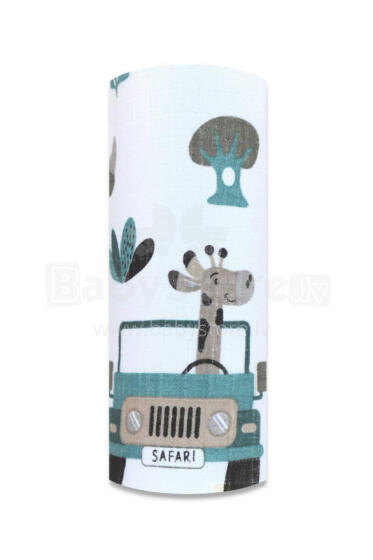 Autiņš - 14459 - TETRA PRINT - EGA - SAFARI - ZAĻŠ - izmērs 70x80 cm