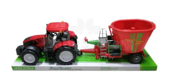TRAKTOR - 10687 -  z MASZYNĄ