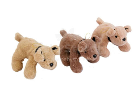 Mīkstā rotaļlieta - 0132 - KUCĒNS - maisījums - izmērs 12 cm