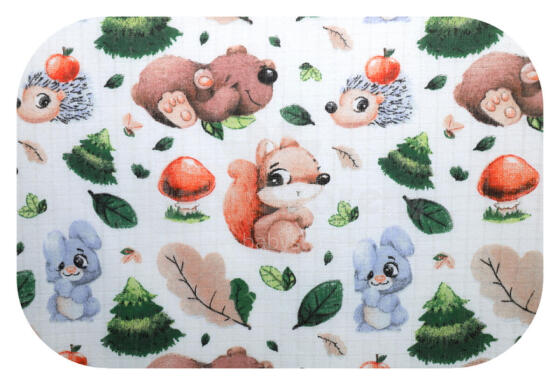 Autiņš - 26919 - TETRA PRINT - EGA - RUDENS DZĪVNIEKI - izmērs 70x80 cm