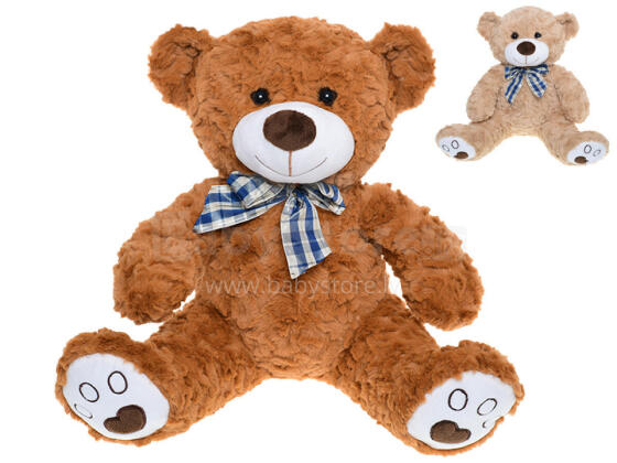 Plush toy  - 33187 - BEAR with BOW - size 30 cm
