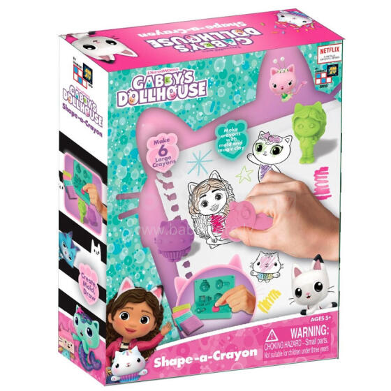 GABBY'S DOLLHOUSE - 59130 - FORMAS KRITULIS KOMPLEKTS