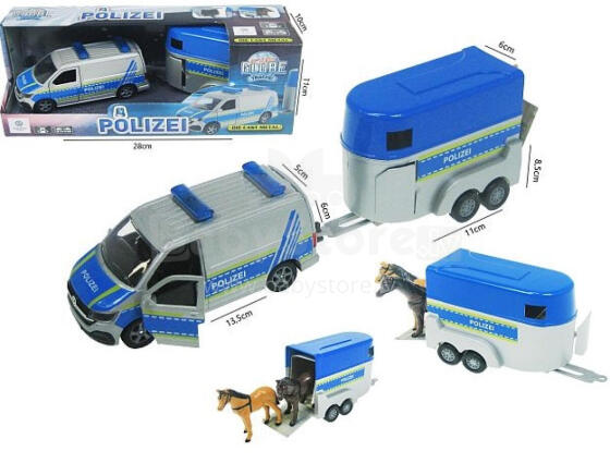 VOLKSWAGEN T.6 POLICIA KONI METĀLS