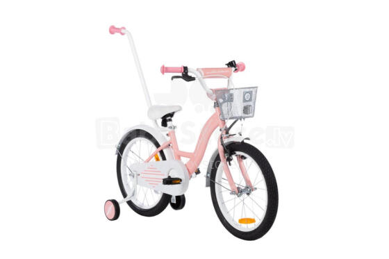 Велосипед - XXV - TOMABIKE 18" - ПЛАТИНОВЫЙ - СВЕТЛО-РОЗОВЫЙ