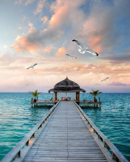 Painting by the numbers - 45698 - ISLAND - size 40x50 cm