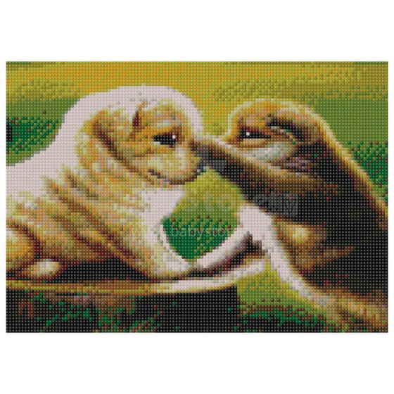 Daimond Mosaic - 48330 - DOGS - size 30x40 cm